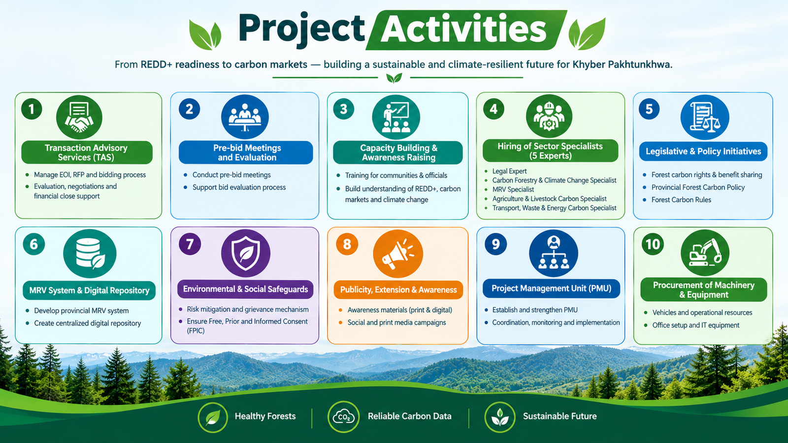 Project activities